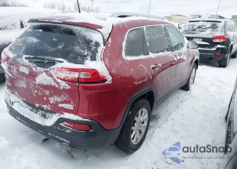 2017 Jeep Cherokee Latitude 4X4 из США, поврежденный, VIN 1C4PJMCB8HD218403